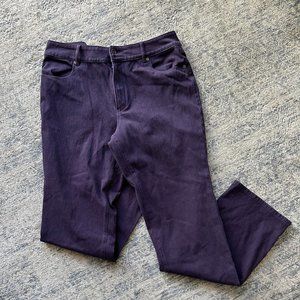 Coldwater Creek Denim Jeans | Women's | Purple | Size 14